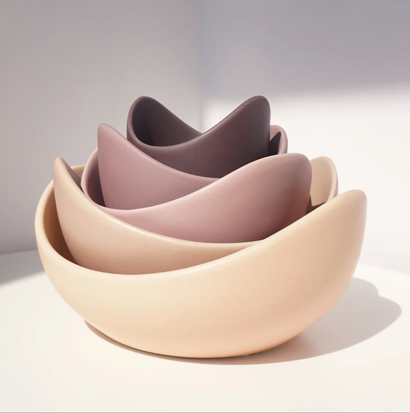 Natalia Ceramic Bowls (Butter Cream)