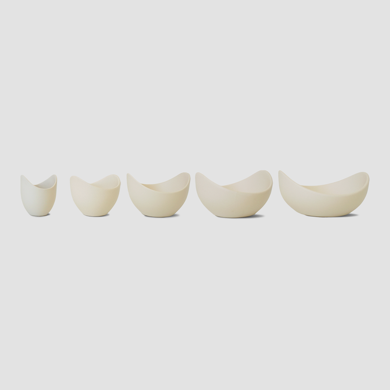 Natalia Ceramic Bowls (Butter Cream)