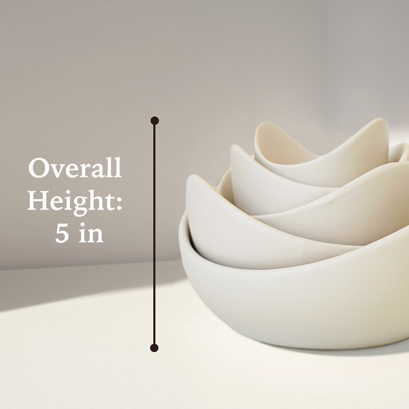 Natalia Ceramic Bowls (Butter Cream)