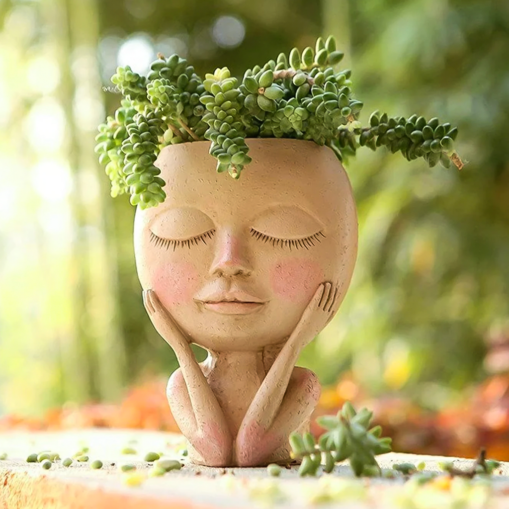 plant pot head The Daydream Planter – Wabi Aesthetic