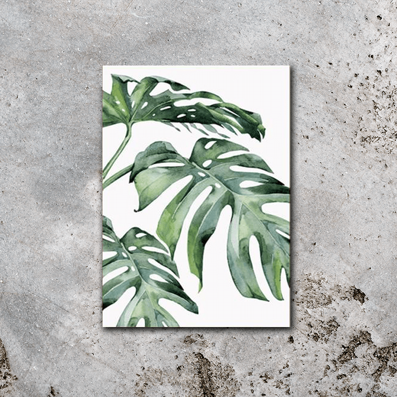 monstera plant art print Monstera Watercolors (Extra Large Prints)
