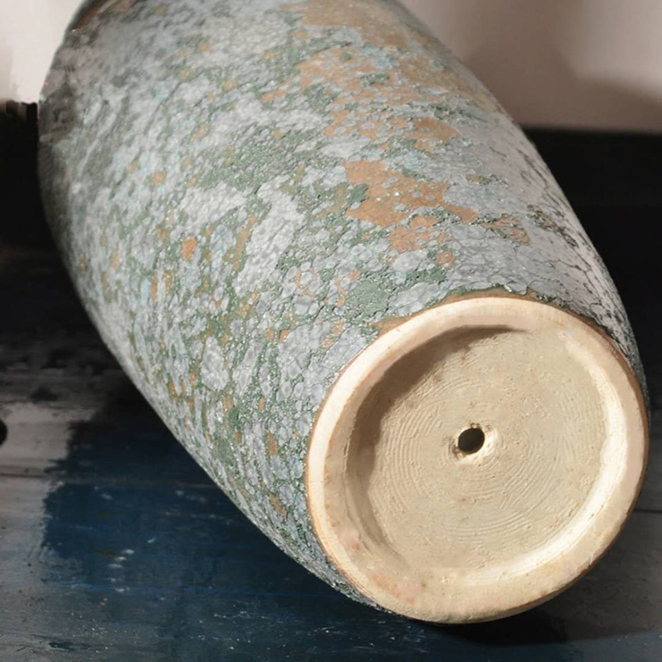 Corroded Copper Planter