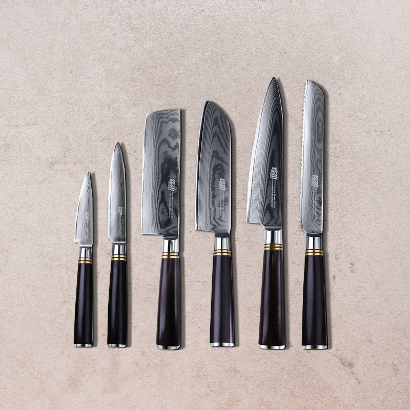 Kitchen Knife Set Chef Utility Damascus Knives vg10 Japanese Damascus Steel  Home Improvement Kitchen Gadgets Japanese Knives NEW