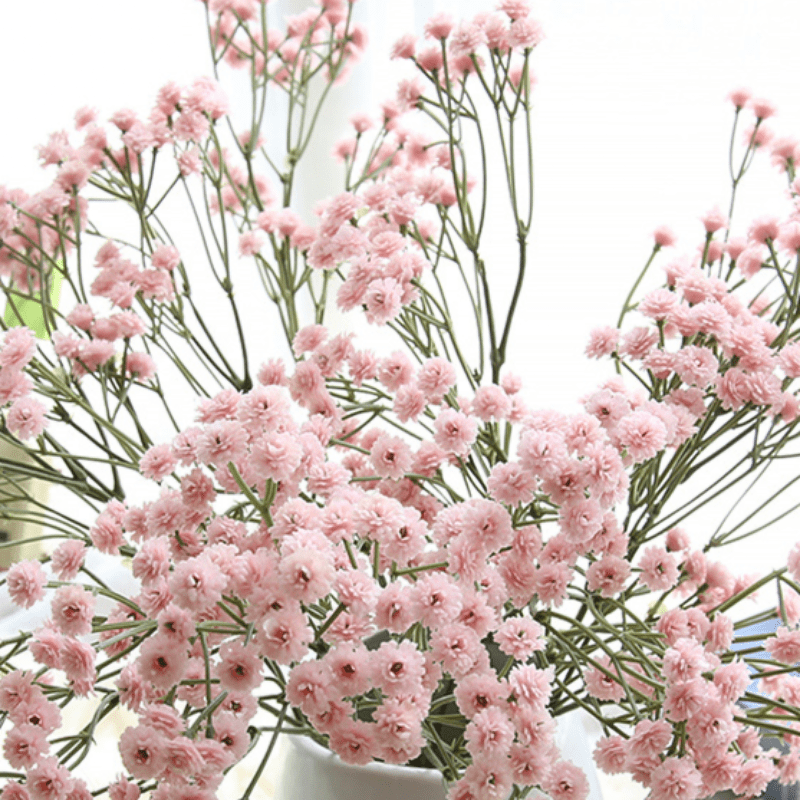 Pink Baby's breath flower bouquet