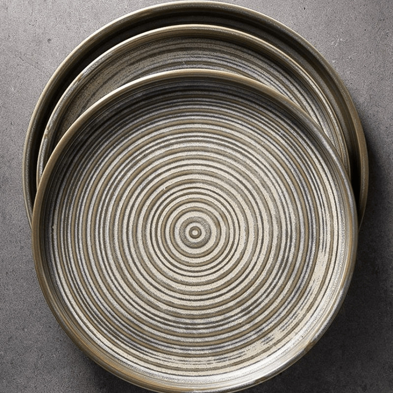 Stoneware plates