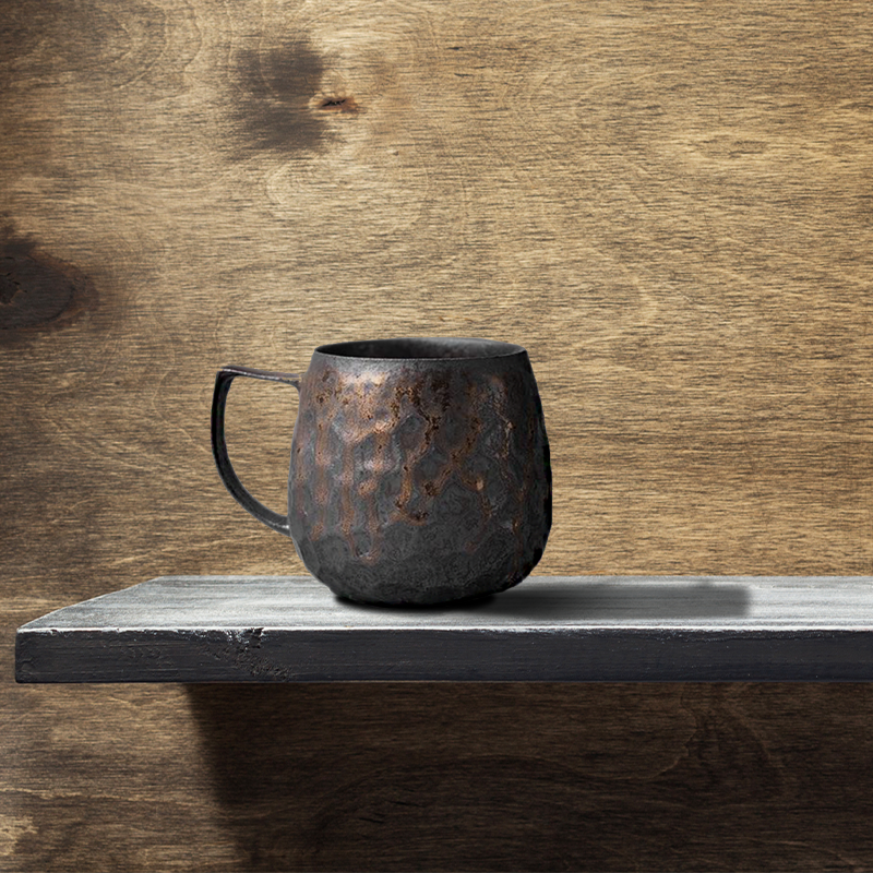 Hand Hammered Metal Cup