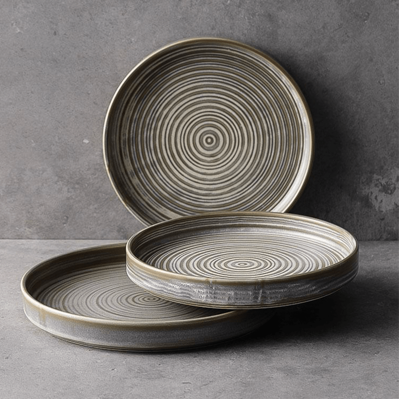 Stoneware plates