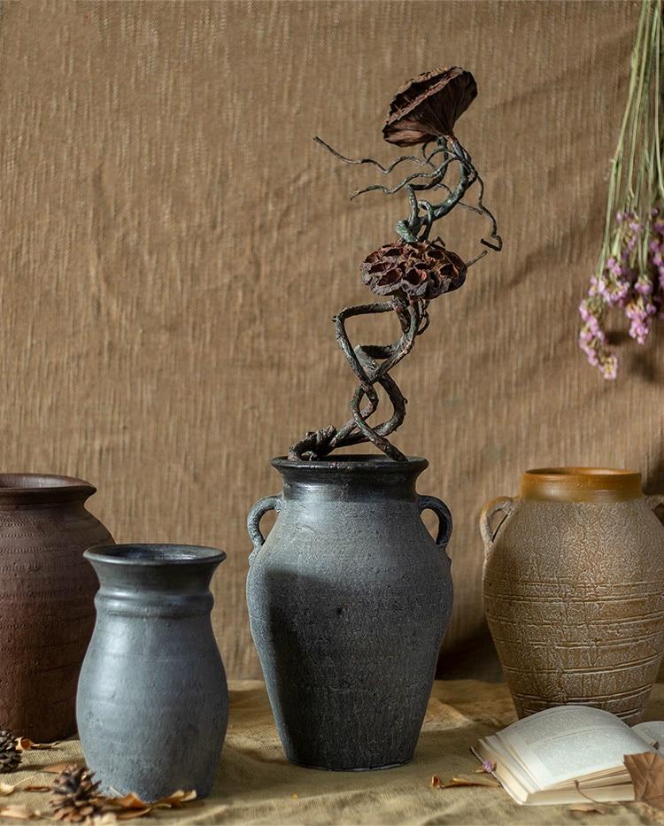 Handchalked Amphora Vase