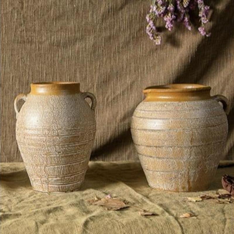 Pastel Antique Amphora Vase